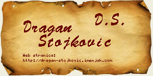 Dragan Stojković vizit kartica